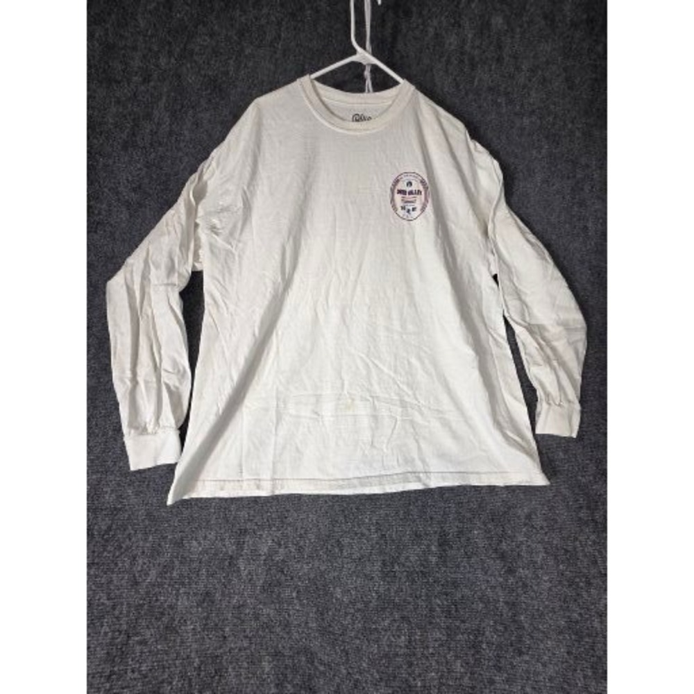 Blue 84 Mens Deer Valley Resort Ski Utah Long Sleeve Graphic T-Shirt White XXL